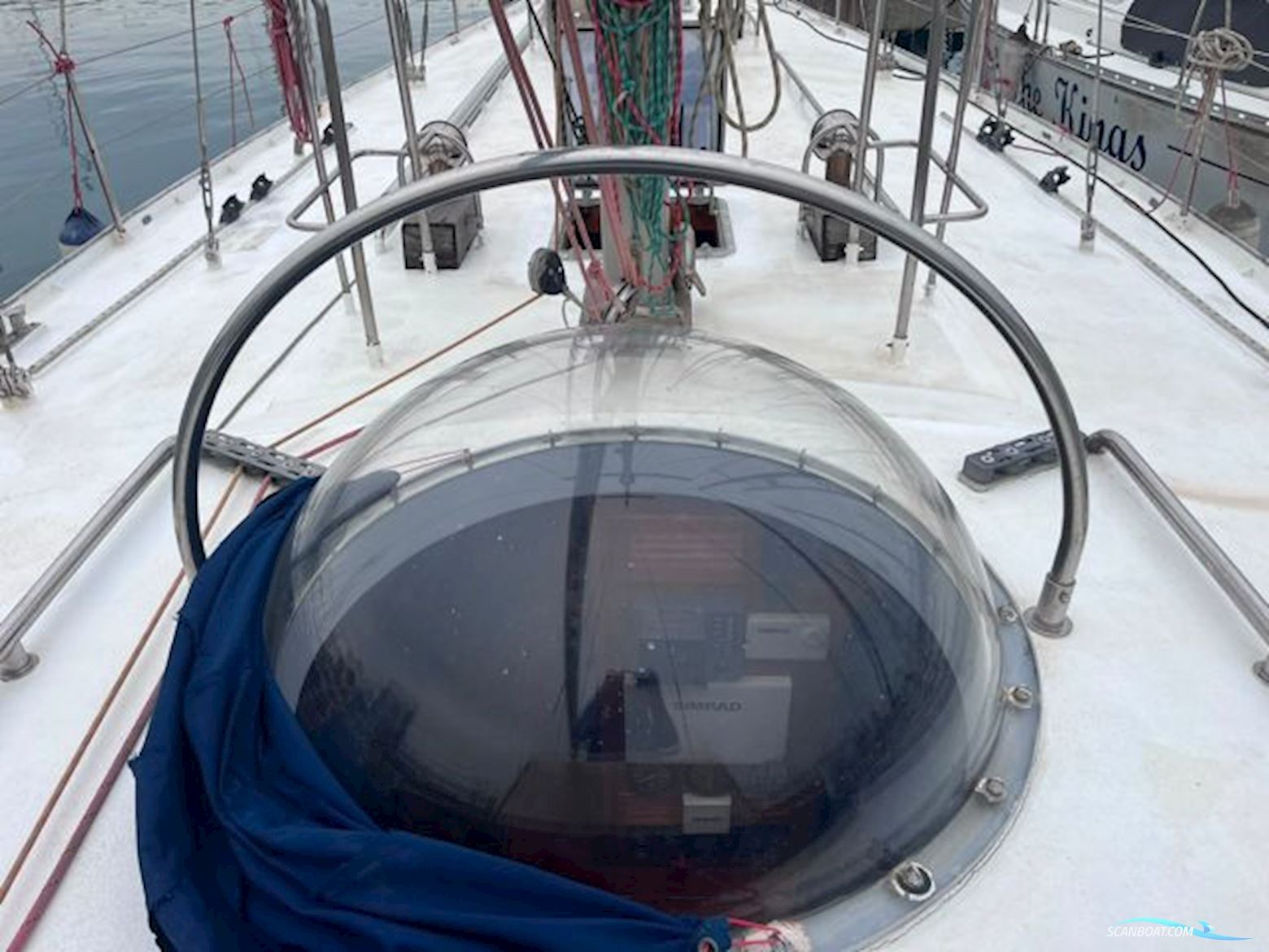 Custom built boat DAMIEN II Joubert-Nivelt 16m steel sailing yacht
