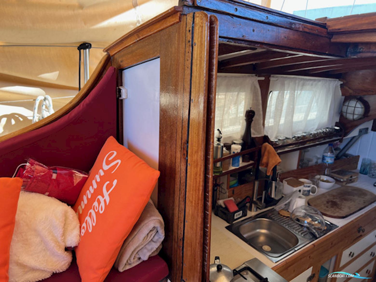 Custom built boat ERYTHEIA Cotre Juan Alsine