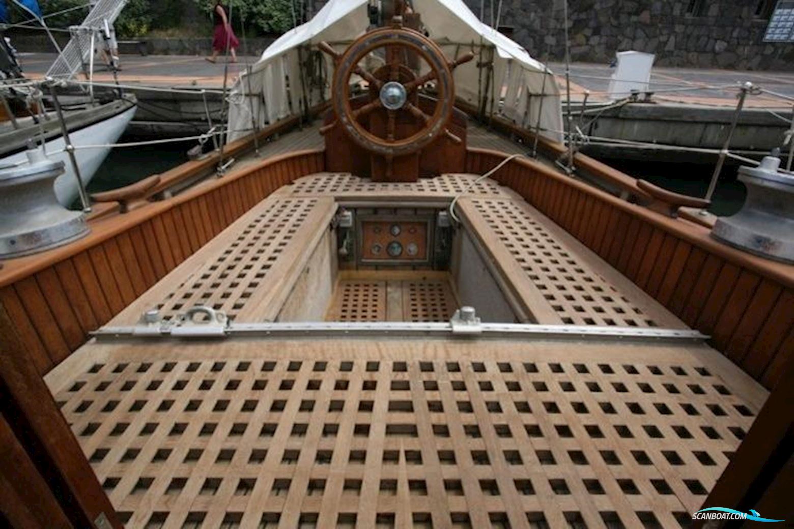 Custom Built Lomakhine Classic Teak Yawl