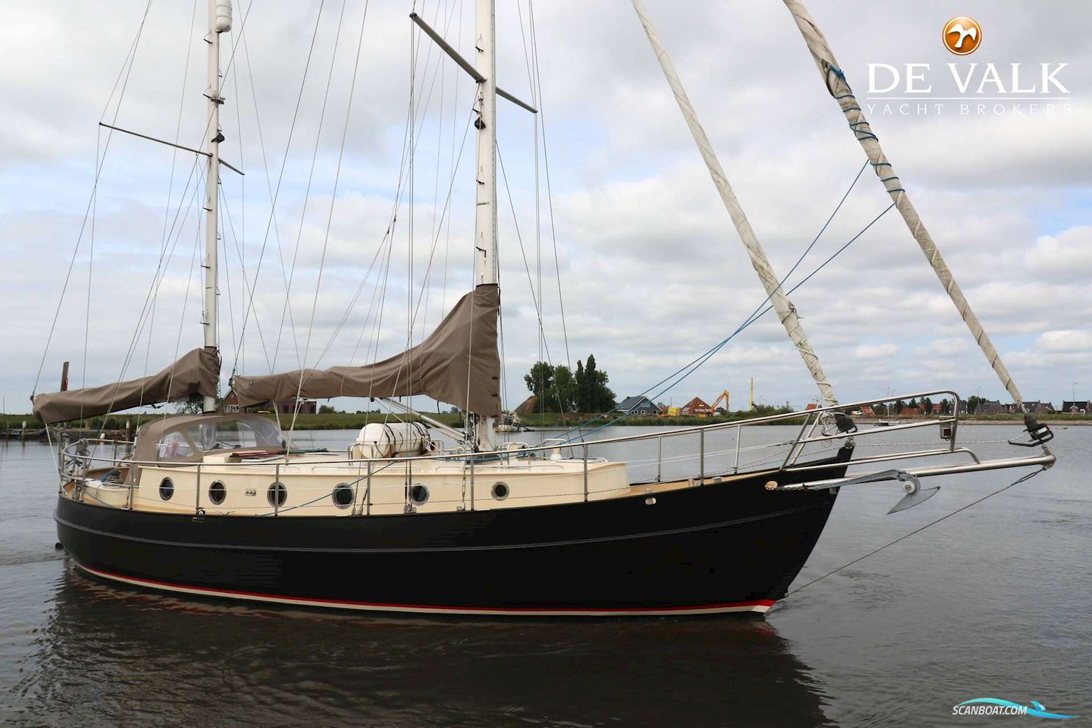 Danish Rose 42 Sailingboat 2001, with Vetus Deutz engine, The Netherlands
