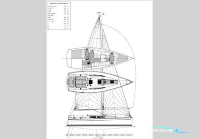 Dehler 34 Sailingboat 1989, with Yanmar 2GM20 engine, Germany