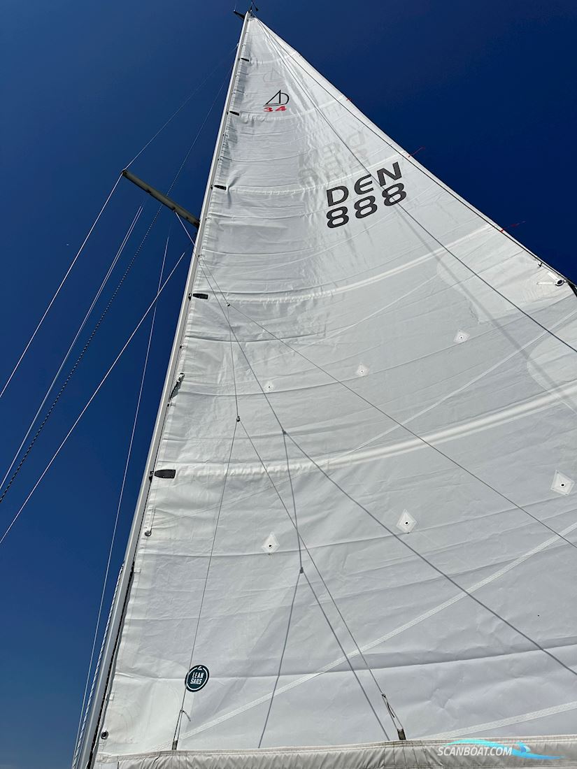 Dehler 34 Sailingboat 1989, with Yanmar engine, Denmark