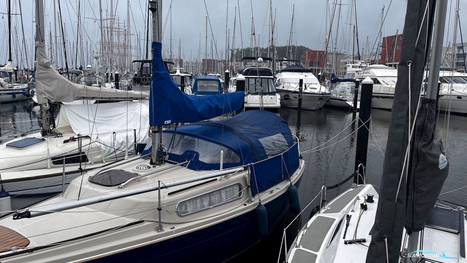 Dehler Delanta 76 Sailingboat 1975, with Vire Vire 7 engine, Germany