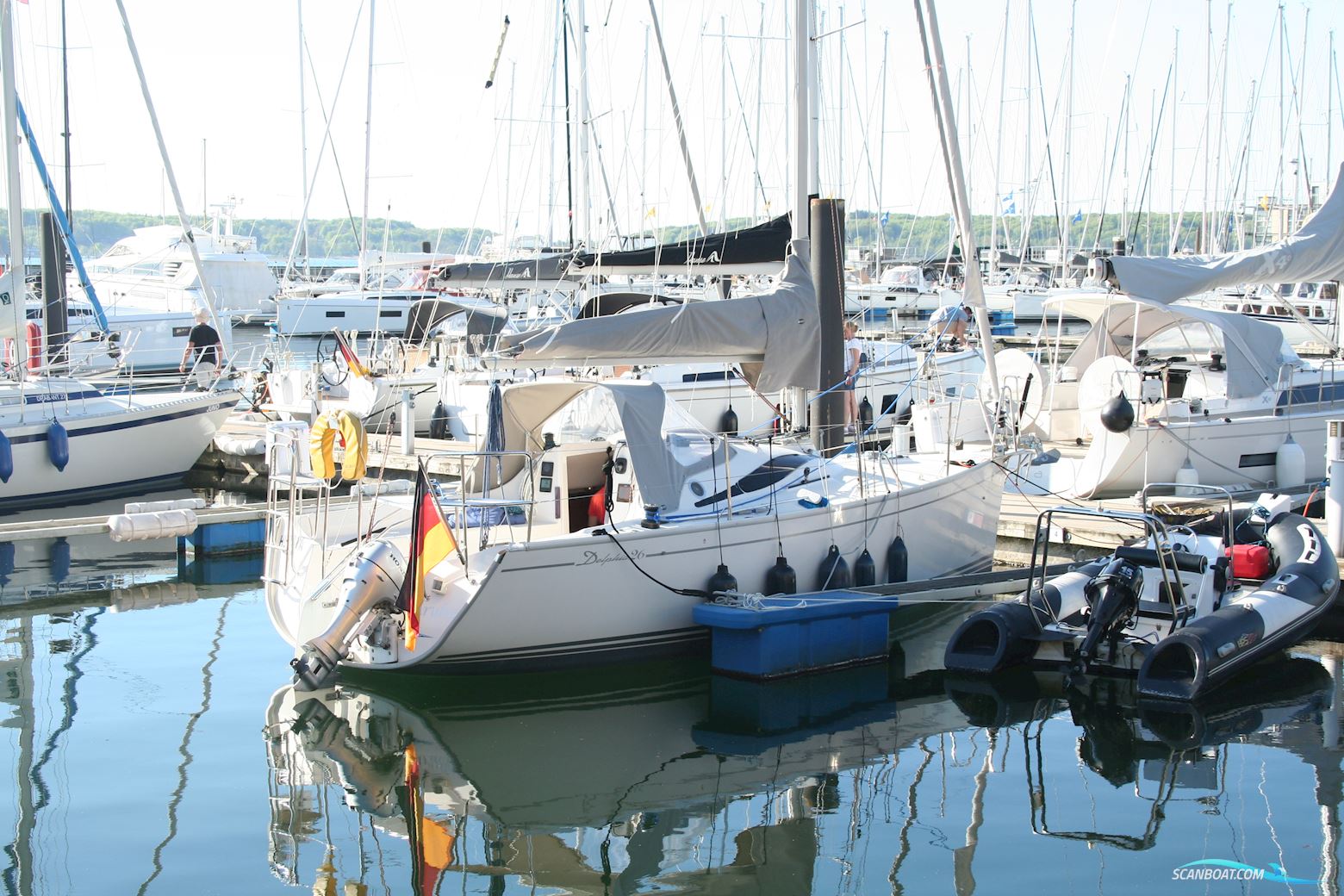 Delphia 26 Sailingboat 2008, with Honda engine, Germany