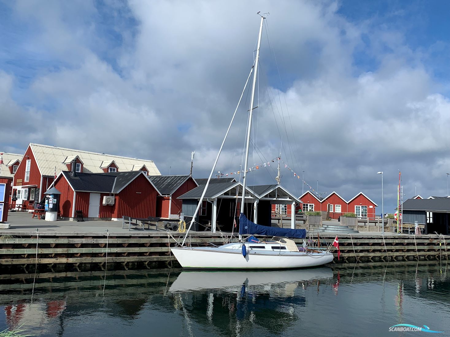 Drabant 34 Sailingboat 1996, with Misubitshi Sole Mini 26 engine, Denmark