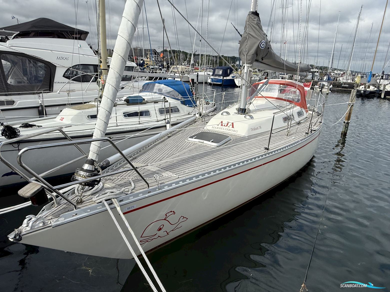 Drabant 38, Mange Opdateringer Sailingboat 1985, with Yanmar engine, Denmark