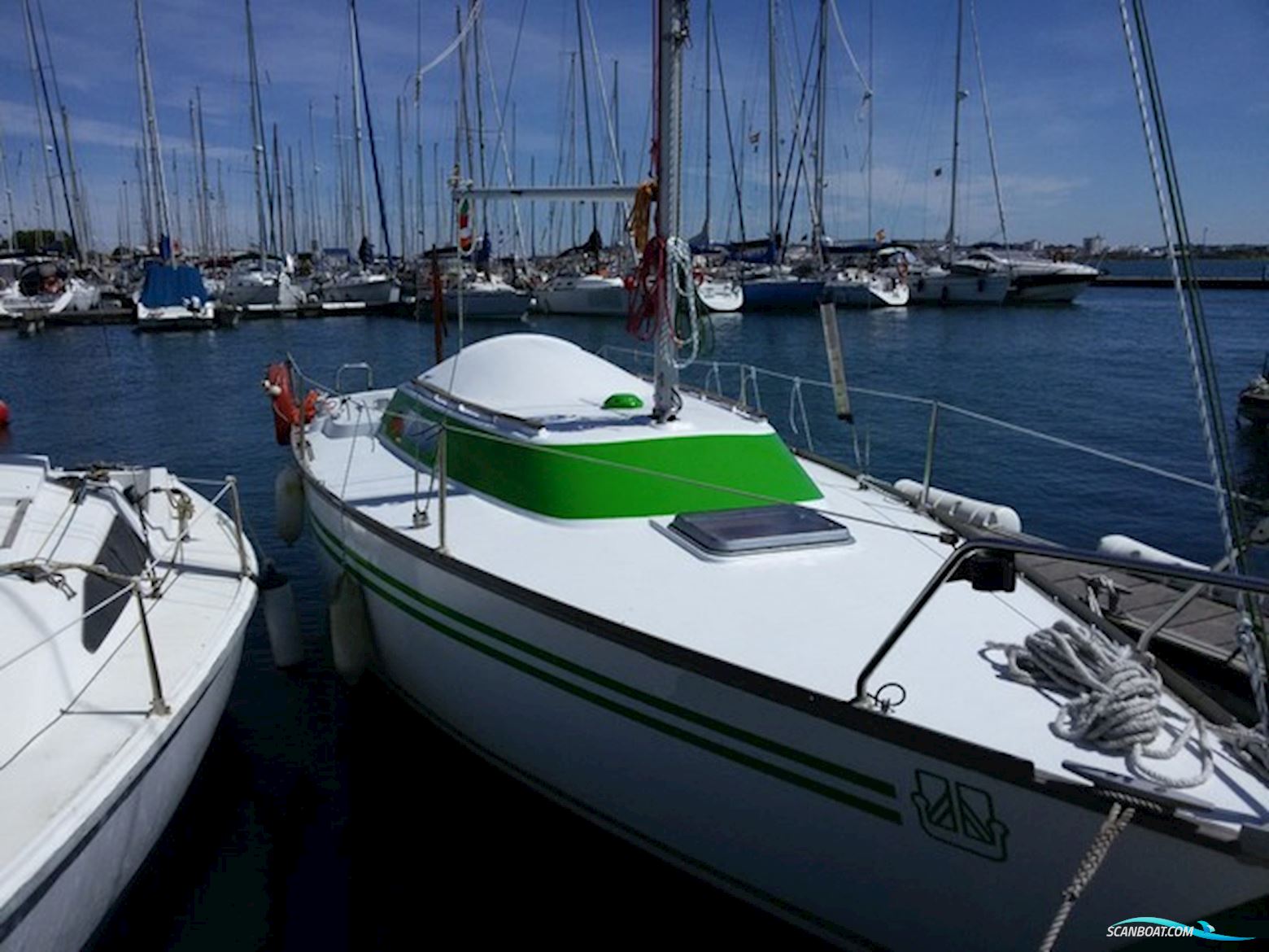Dufour 24 Sailingboat 1977, with Renault Marine engine, Portugal