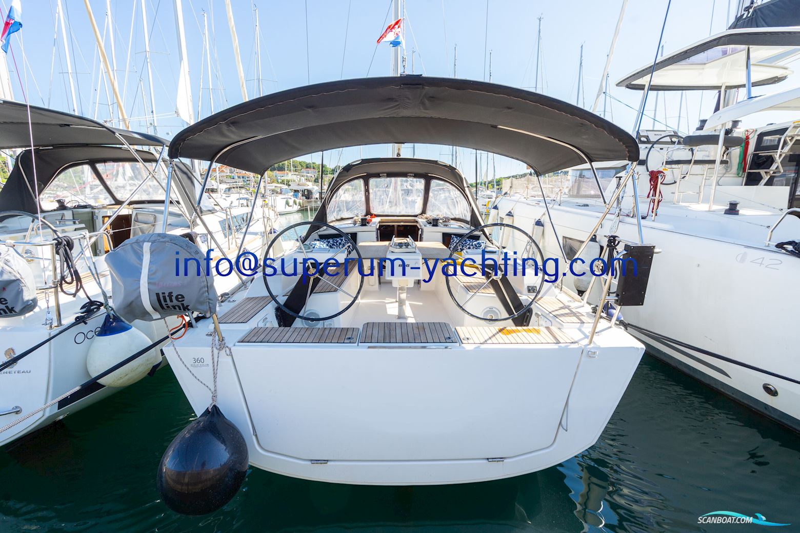 Dufour 360 Grand Large Sailingboat 2018, with Volvo engine, Croatia
