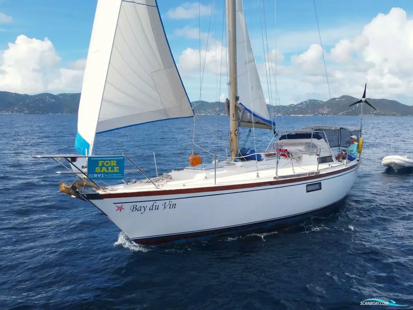 Dufour Apogee 35 Sailingboat 1973, with Kubota engine, Virgin Islands