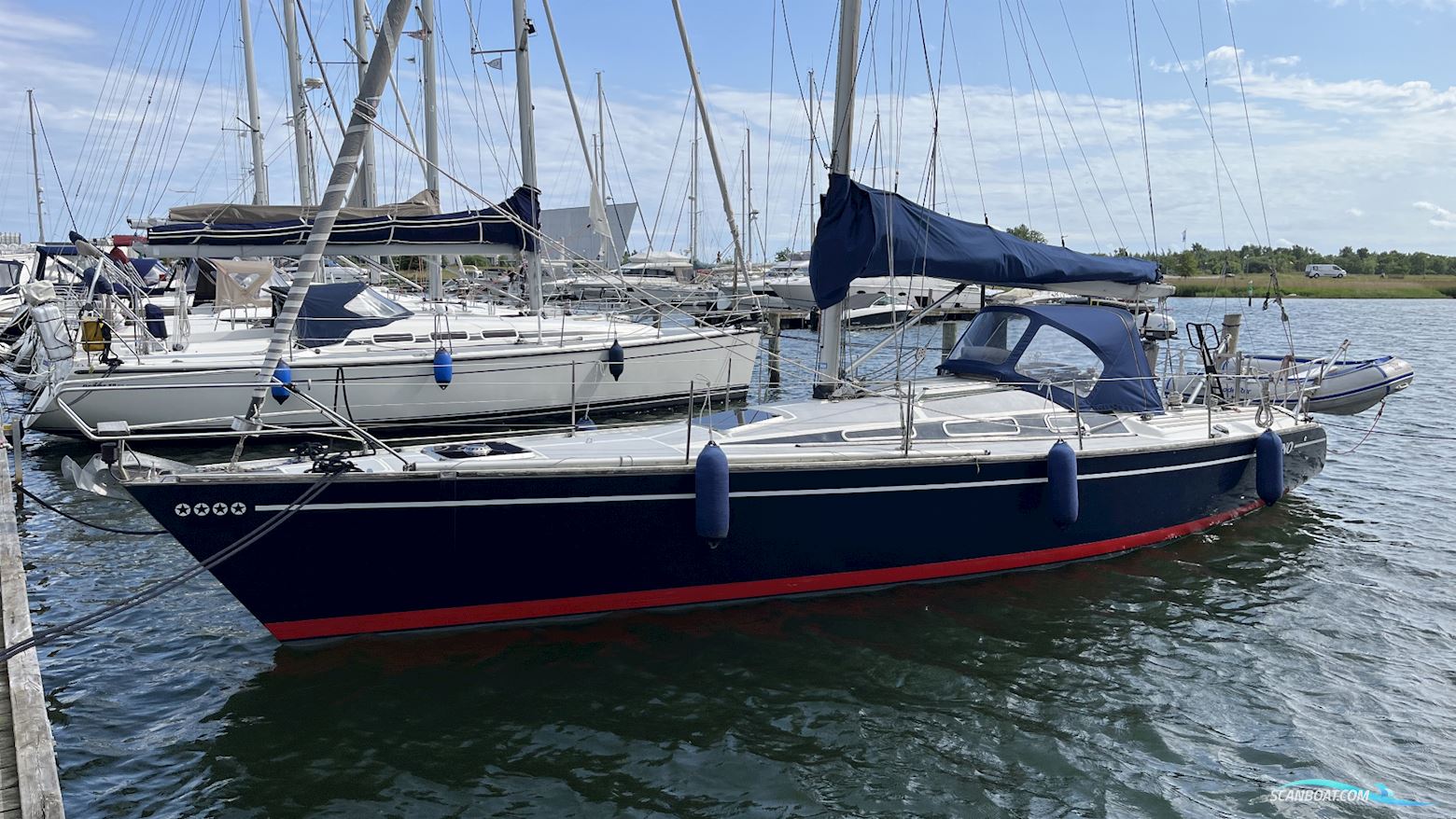 Dynamic 4000 (NY Motor) Sailingboat 1988, with Volvo Penta engine, Denmark