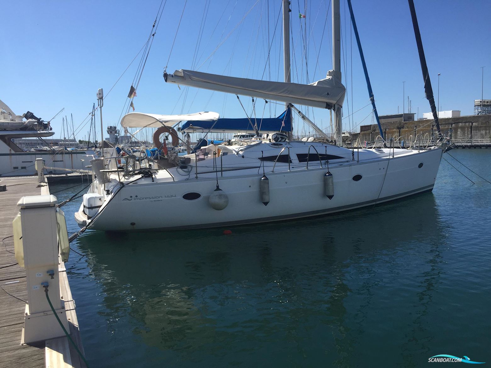 Elan Marine Impression 434 Sailingboat 2005, with Volvo D-55 engine, Greece