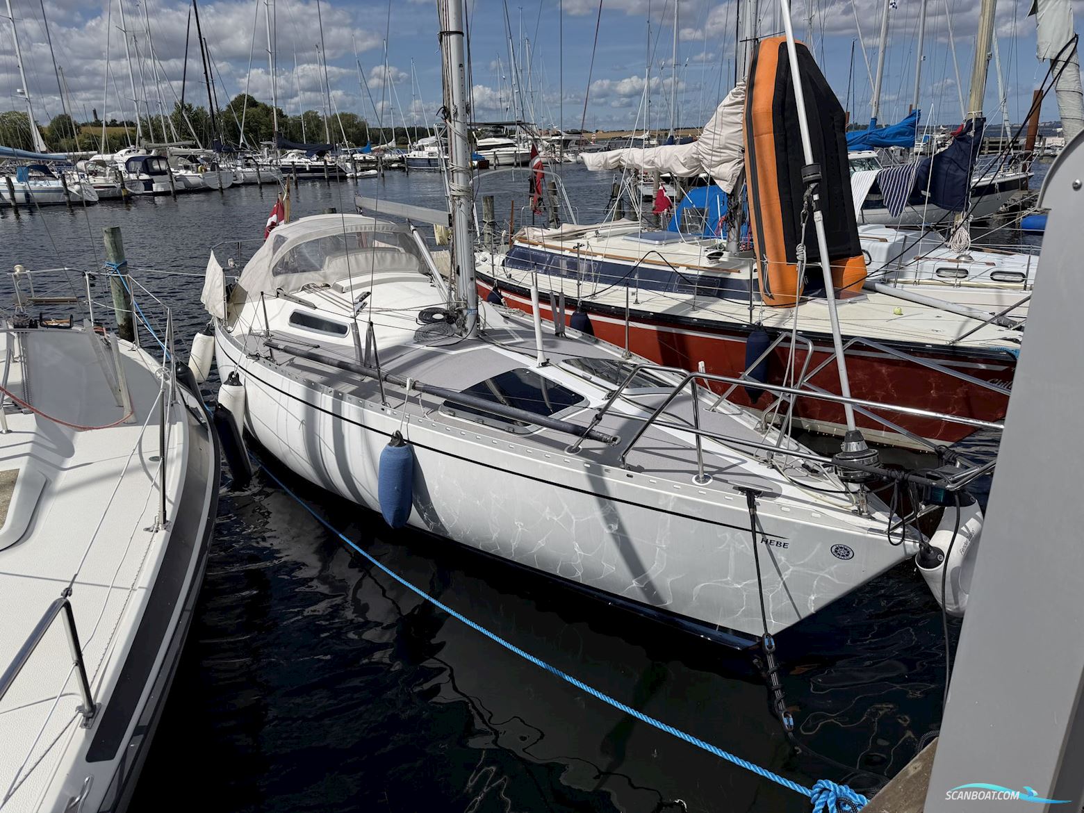 Fandango 32 Sailingboat 1974, with Bukh DV24 ME engine, Denmark