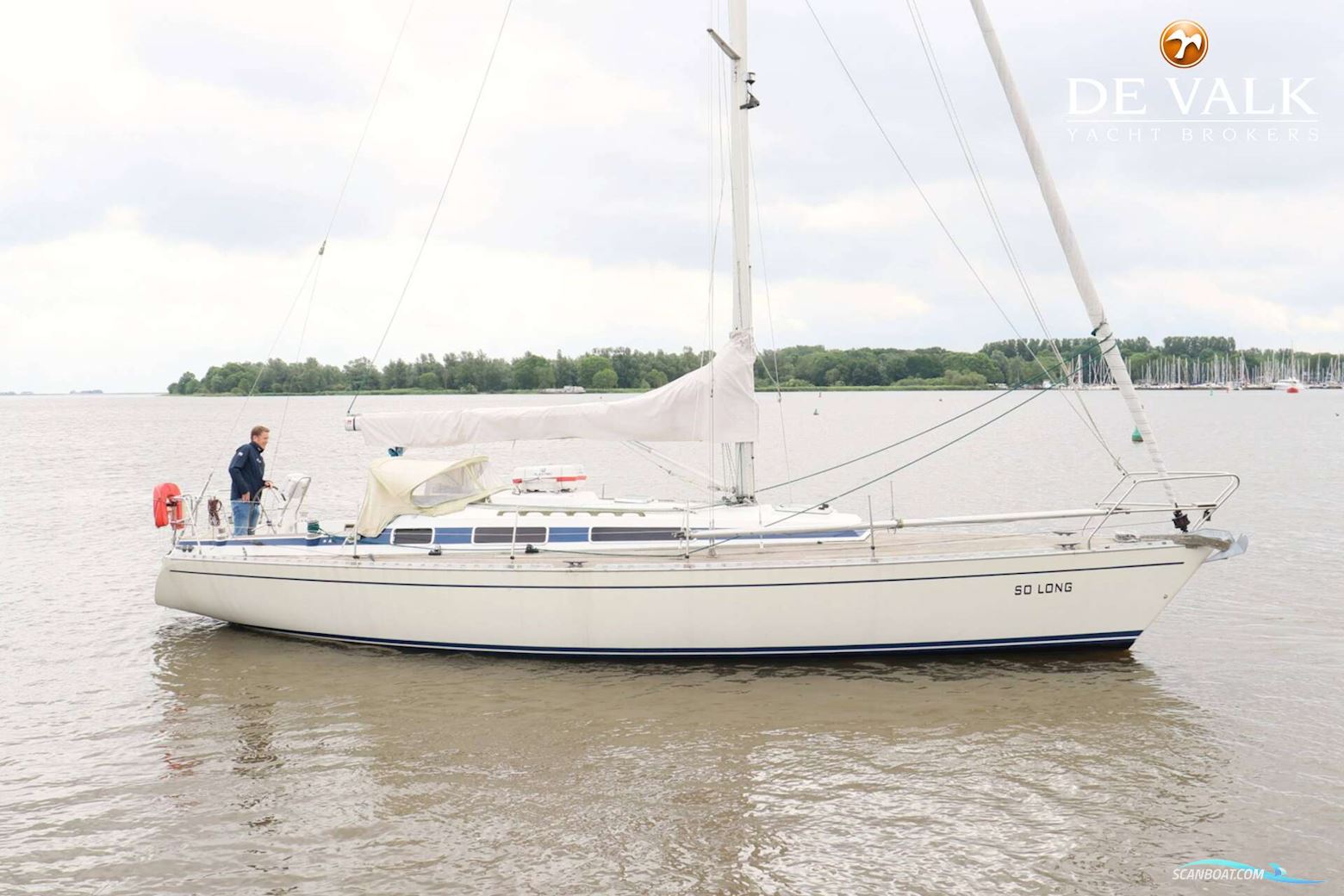 Faurby 396 Sailingboat 1987, with Volvo Penta engine, The Netherlands