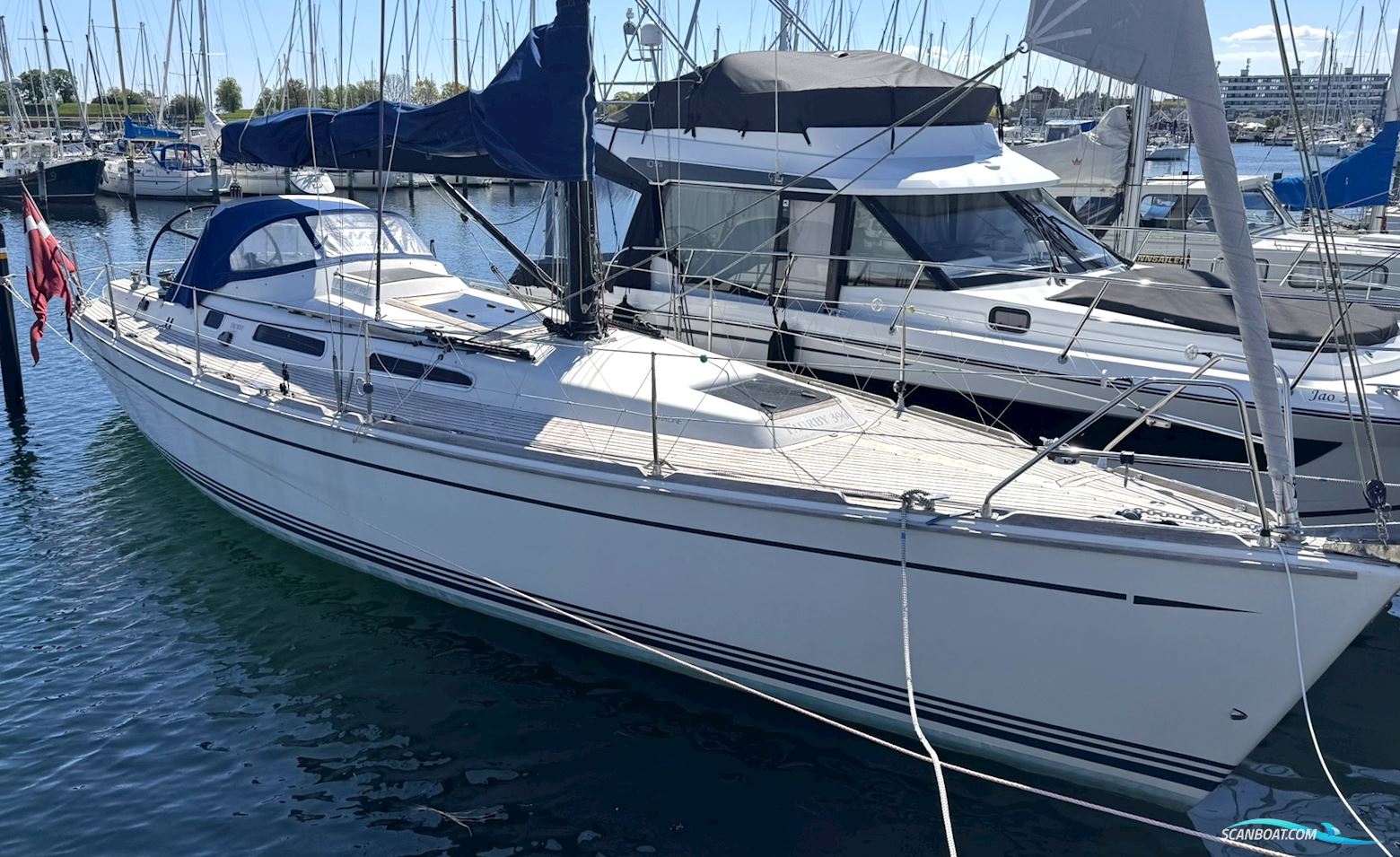 Faurby 396 Sailingboat 2010, with Volvo Penta D1 30F engine, Denmark