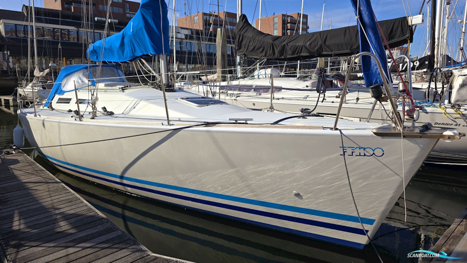 FF 1100 Sailingboat 2003, with Yanmar engine, The Netherlands