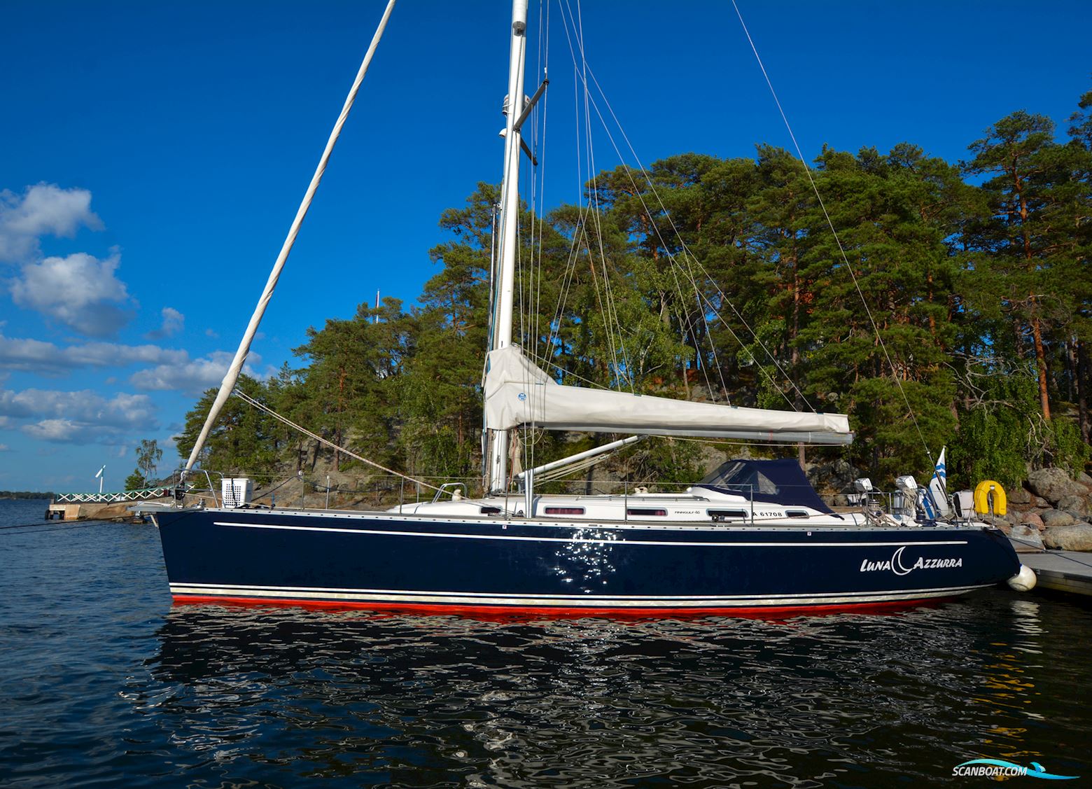 Finngulf 46 Sailingboat 2006, with Volvo Penta D2-50F engine, Finland