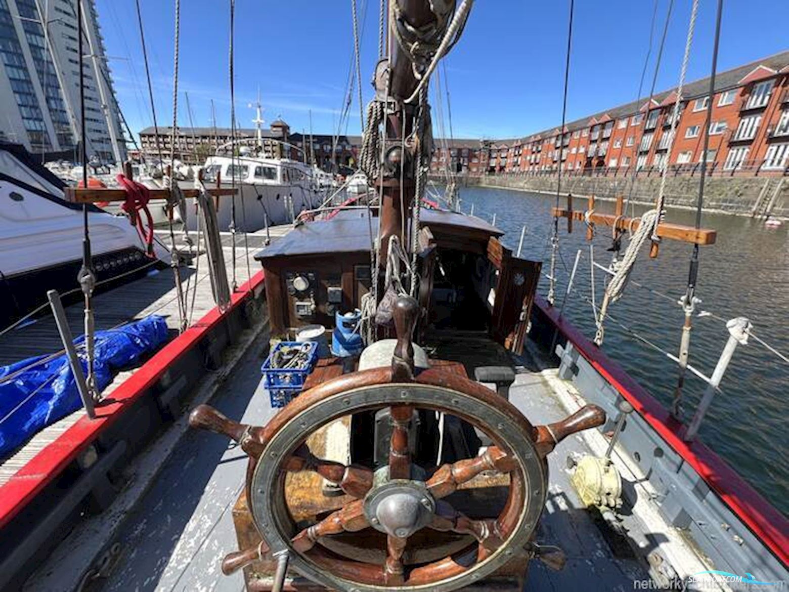 Gaff-Rigged Schooner