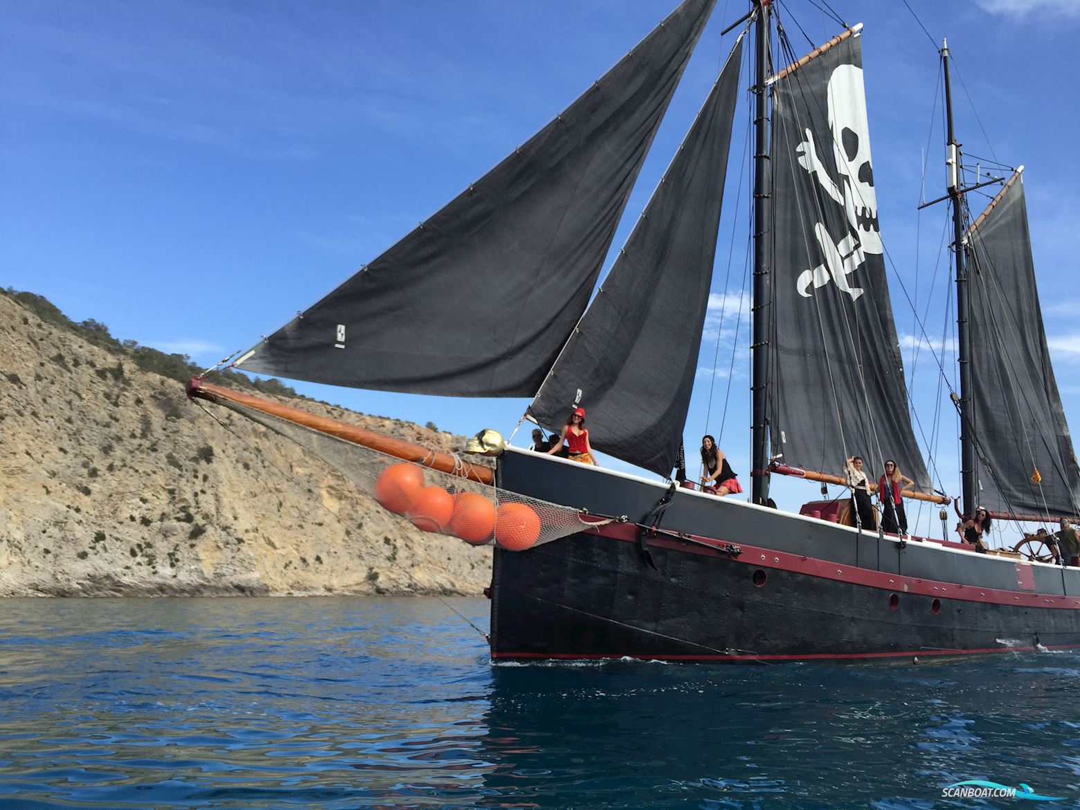 Gaffelschoner 2 Master