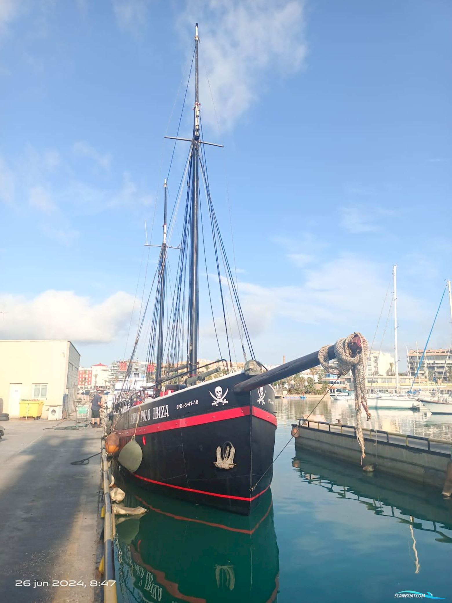 Gaffelschoner 2 Master