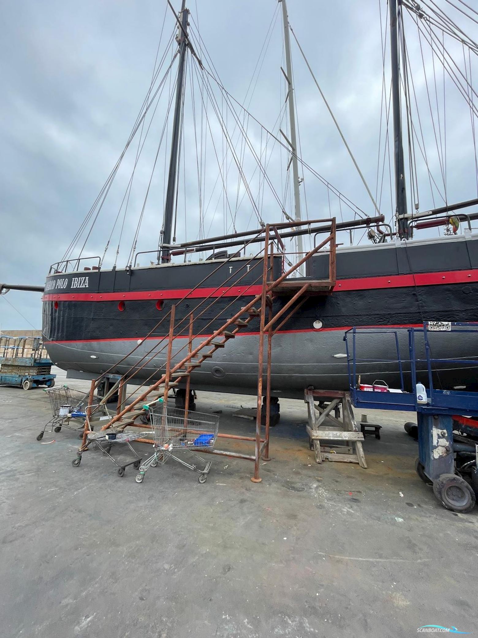 Gaffelschoner 2 Master