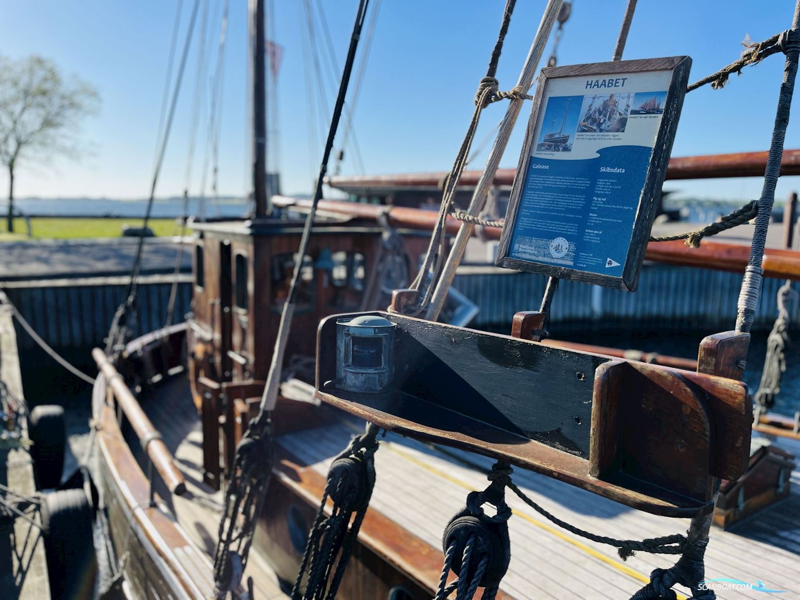 Galeasen "HAABET" af Holbæk fra 1906