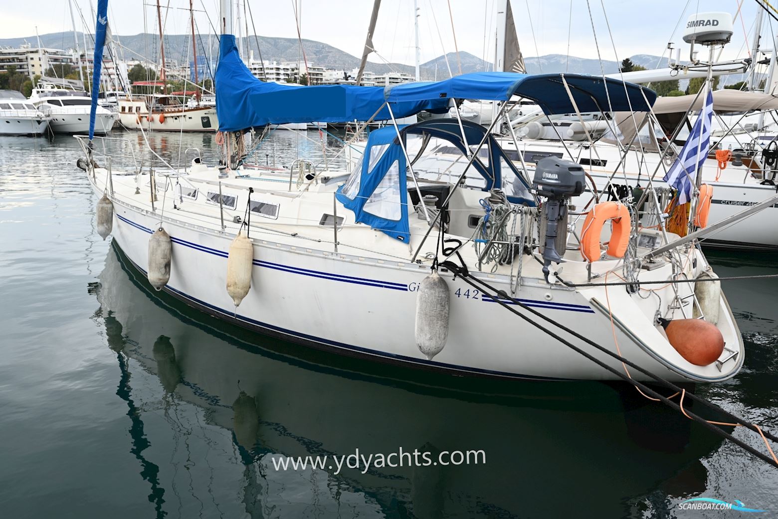 Gib Sea 442 Sailingboat 1989, with Volvo Penta engine, Greece