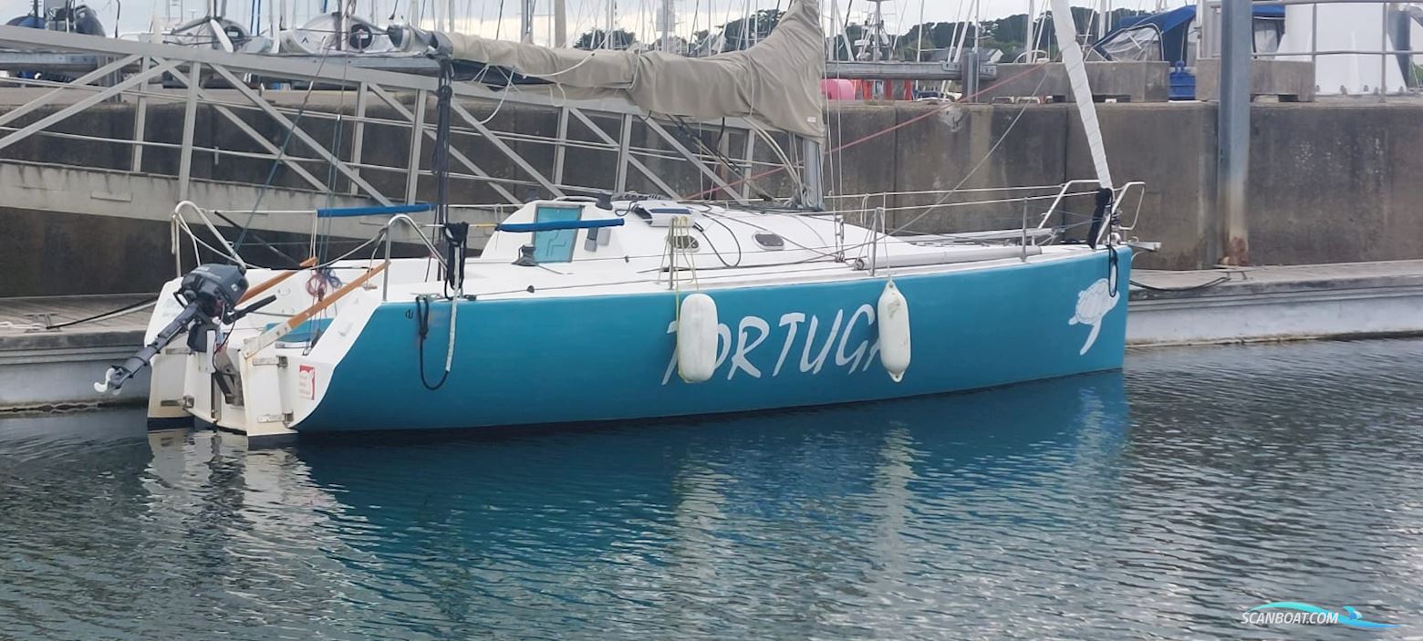 GL COMPOSITES DJANGO Duo 75 Sailingboat 2007, with YAMAHA HB 6 cv engine, France