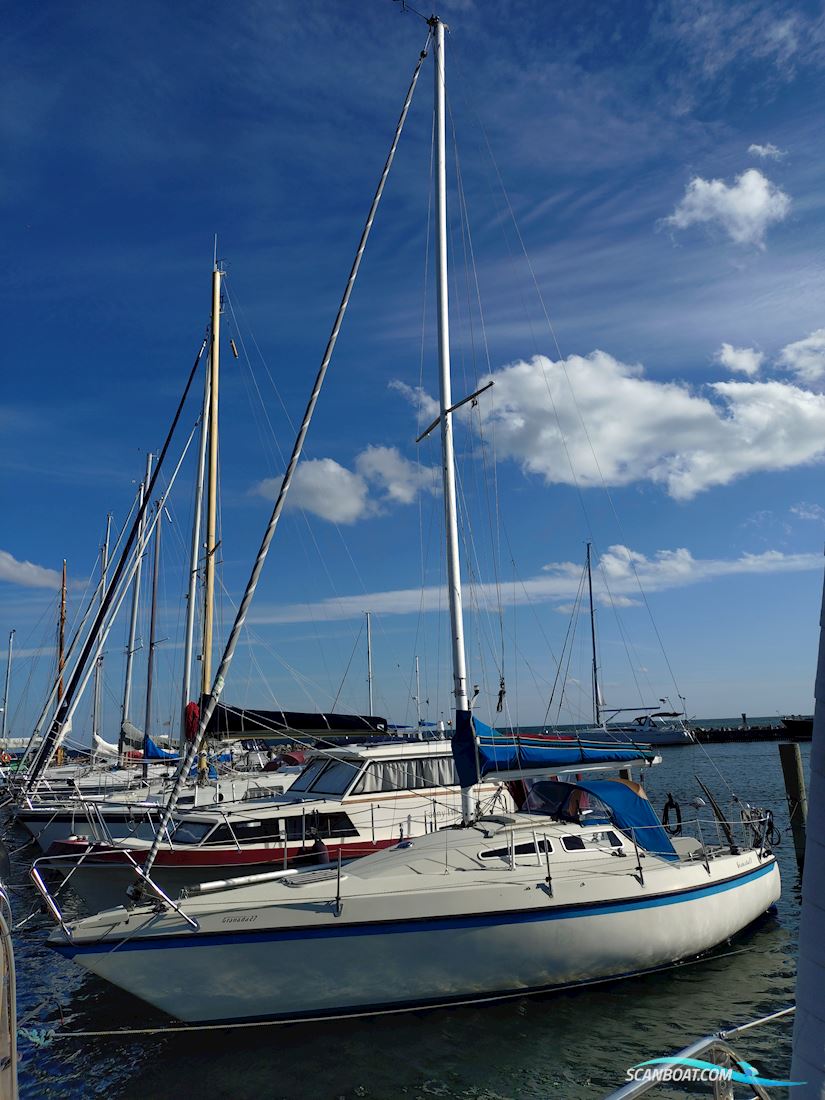 Granada 27 Sailingboat 1977, with Torqeedo engine, Denmark