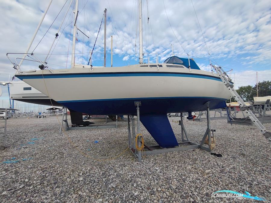 Granada 27 Sailingboat 1977, with Torqeedo Cruise 4.0 (elmotor) engine, Denmark