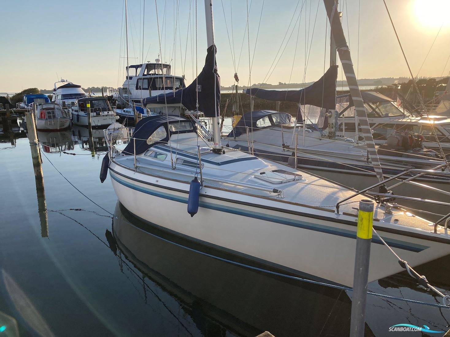 Granada 910 Sailingboat 1985, with Motor Yanmar 3YM20 3 Cylindre 21HK engine, Denmark
