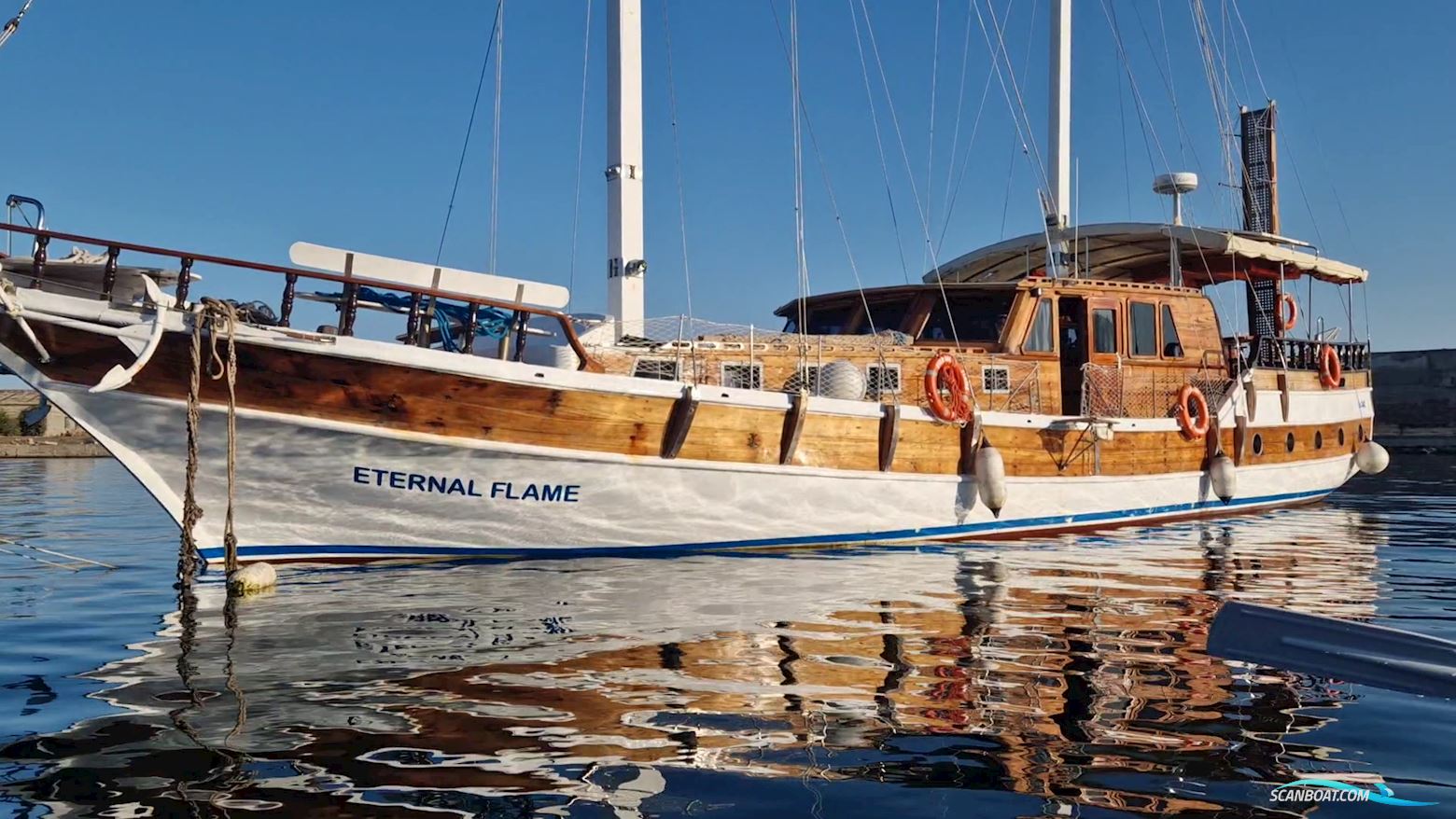 Gulet 23m Sailingboat 1989, with Cummins engine, Bulgaria