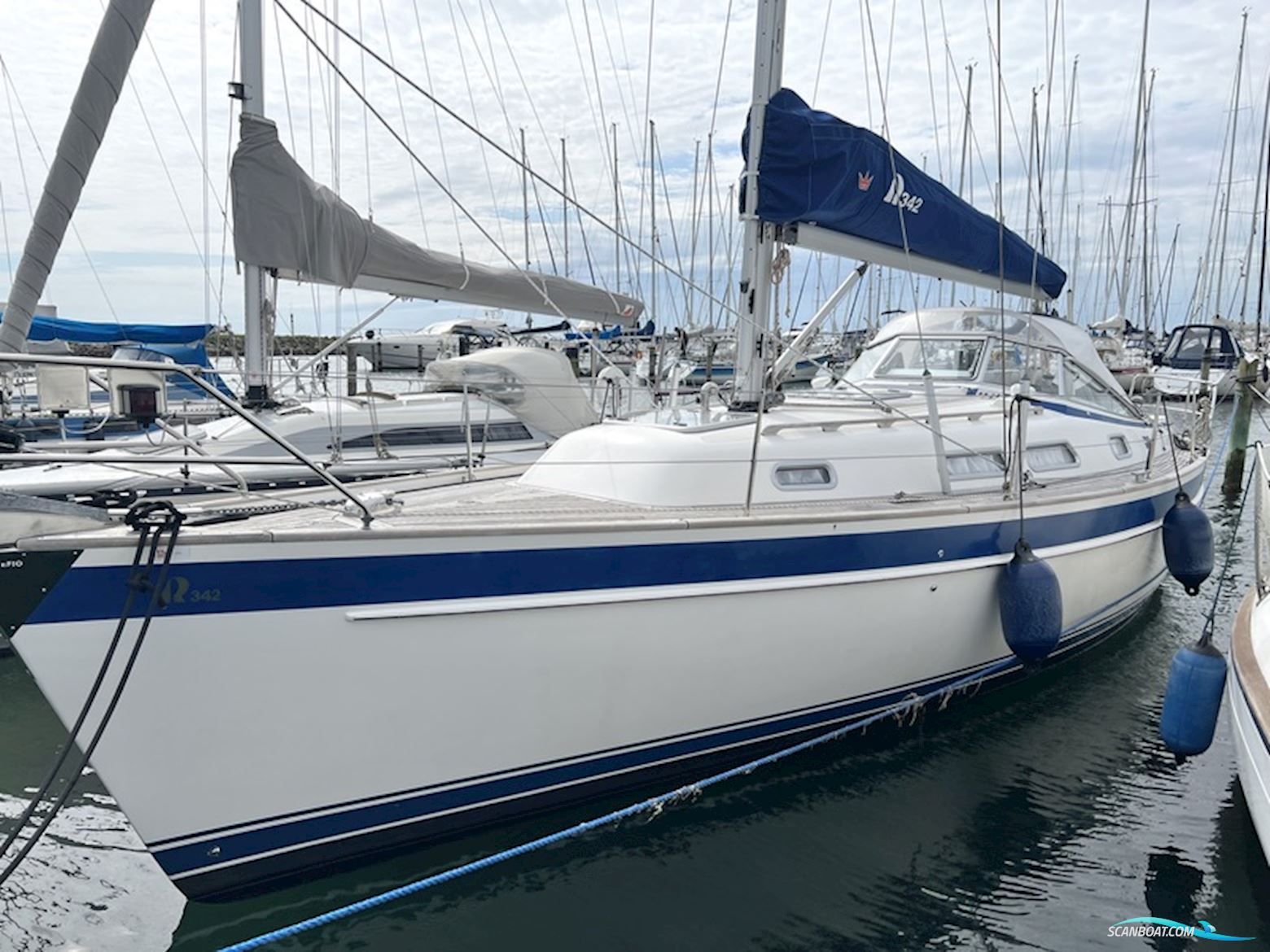 Hallberg Rassy 342 Sailingboat 2007, with Volvo Penta D1-30 engine, Denmark
