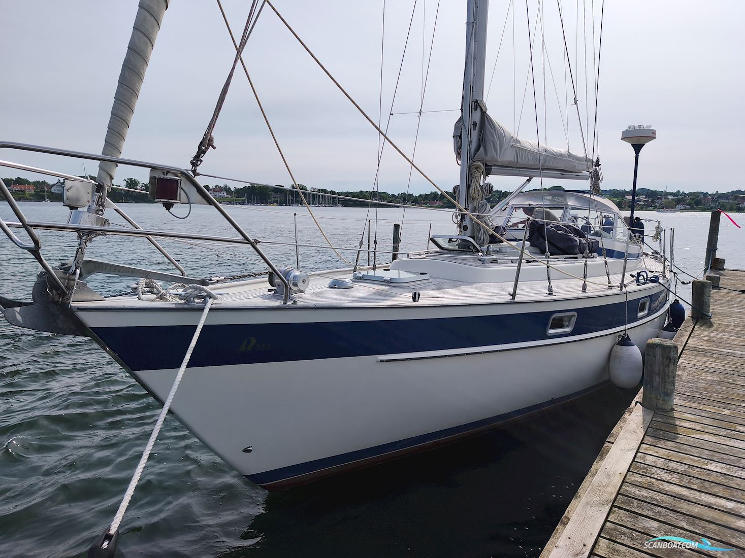 Hallberg Rassy 352 Sailingboat 1987, with Volvo Penta 2003 TD engine, Denmark