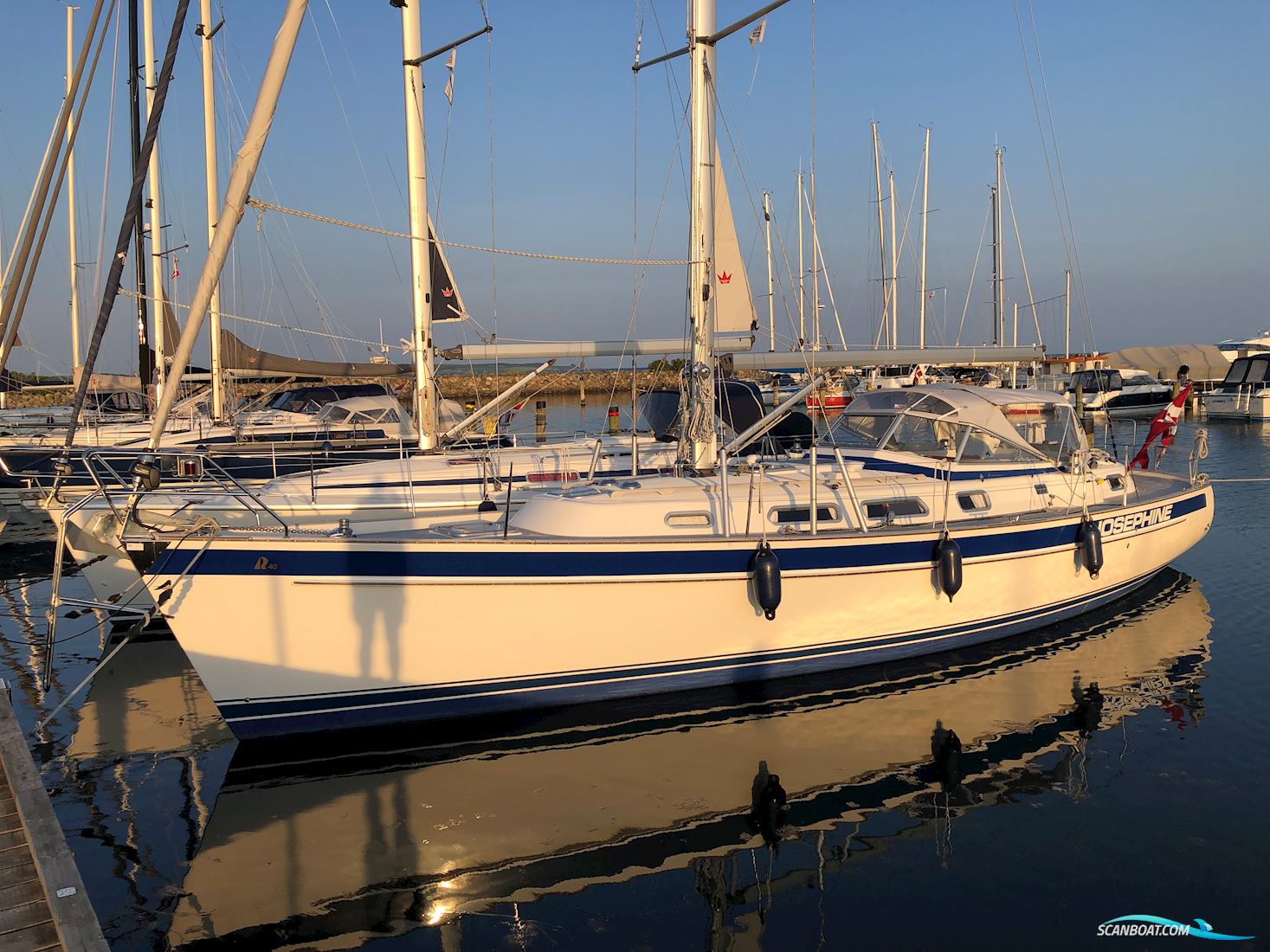 Hallberg-Rassy 40 Sailingboat 2009, with Volvo Penta D2-55 engine, Denmark
