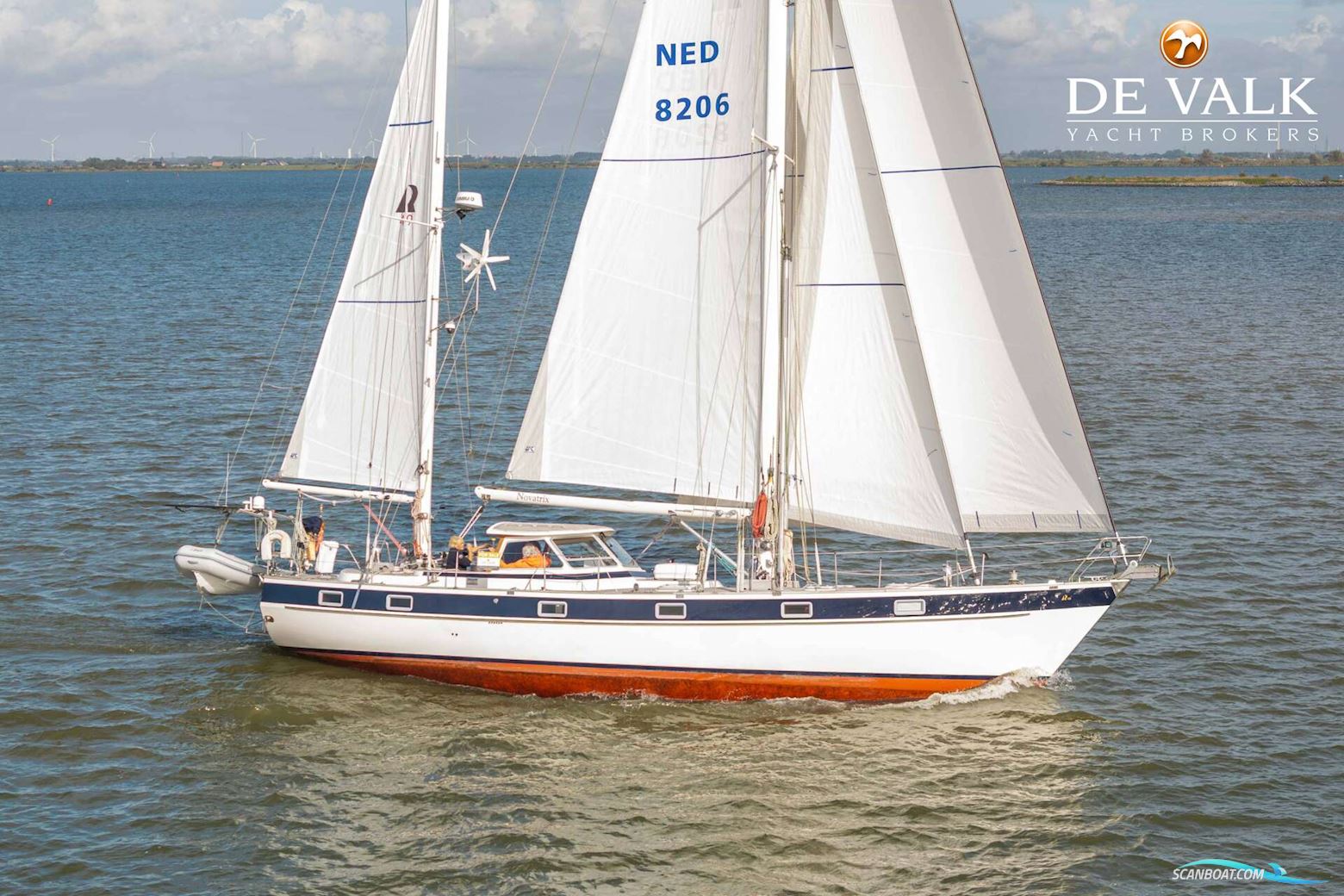 Hallberg Rassy 49 Ketch Sailingboat 1984, with Volvo Penta engine, The Netherlands