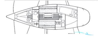 Hanse 291 Sailingboat 1996, with Volvo Penta 2010B engine, Germany