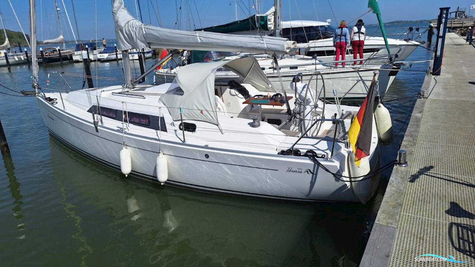 Hanse 320 Sailingboat 2009, with Yanmar engine, Germany