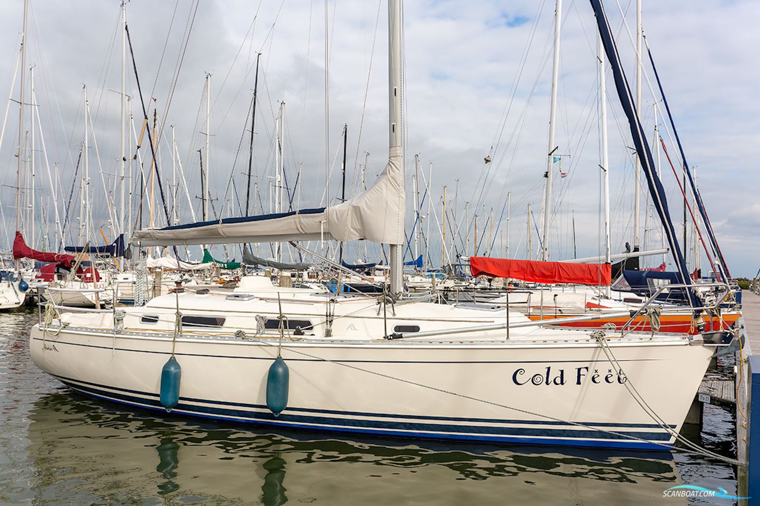 Hanse 341 Sailingboat 2002, with Volvo Penta engine, The Netherlands