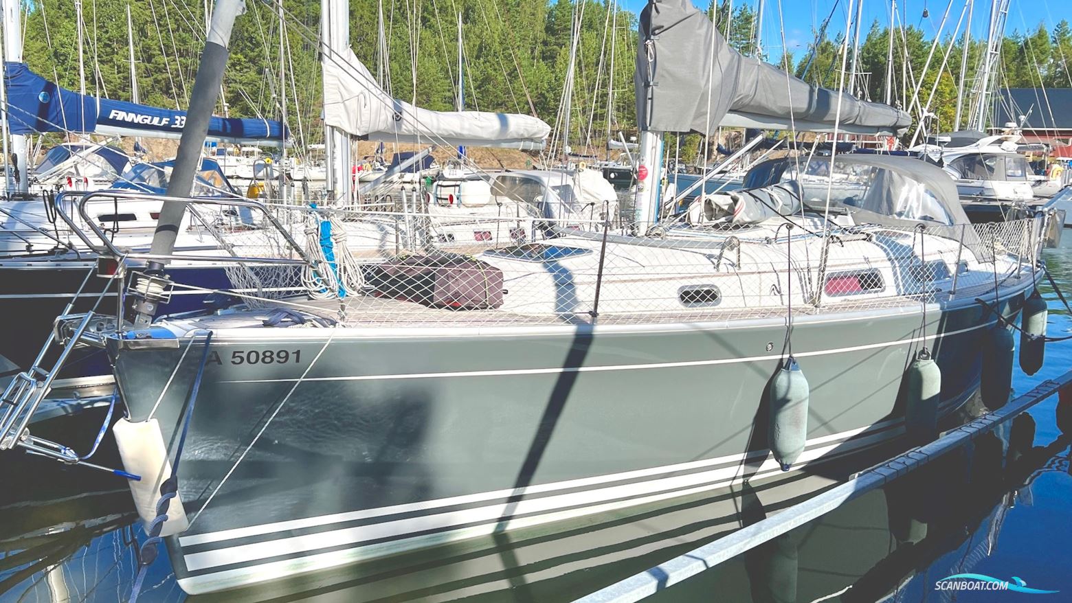 Hanse 342 Sailingboat 2008, with Yanmar 3YM20 engine, Finland