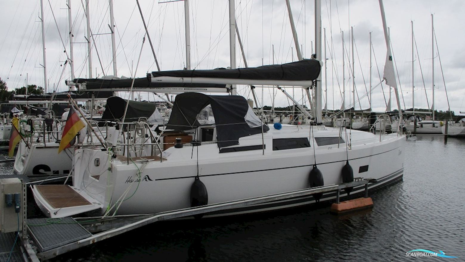 Hanse 348 Sailingboat 2022, with Yanmar
 engine, Germany