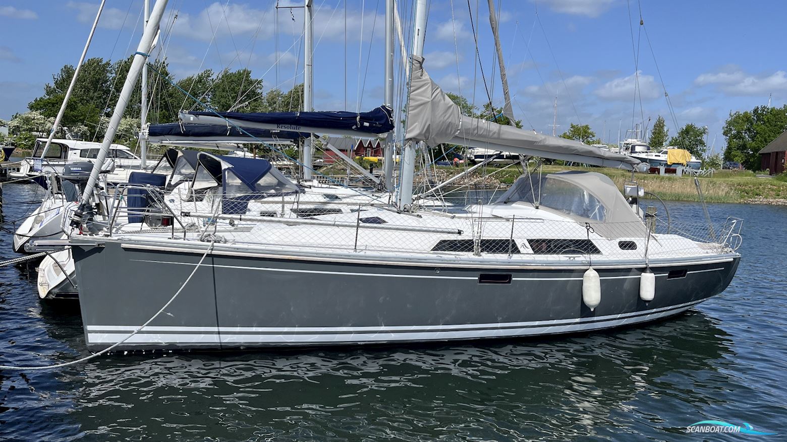 Hanse 350 Sailingboat 2007, with Yanmar engine, Denmark