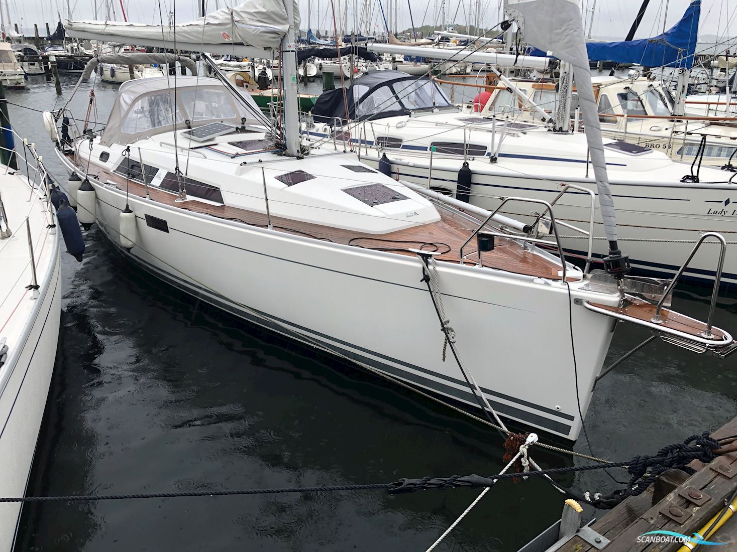 Hanse 350 Sailingboat 2008, with Yanmar engine, Denmark