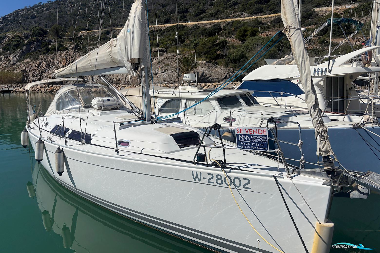 Hanse 370 Sailingboat 2008, with Yanmar 3JH4E engine, Spain