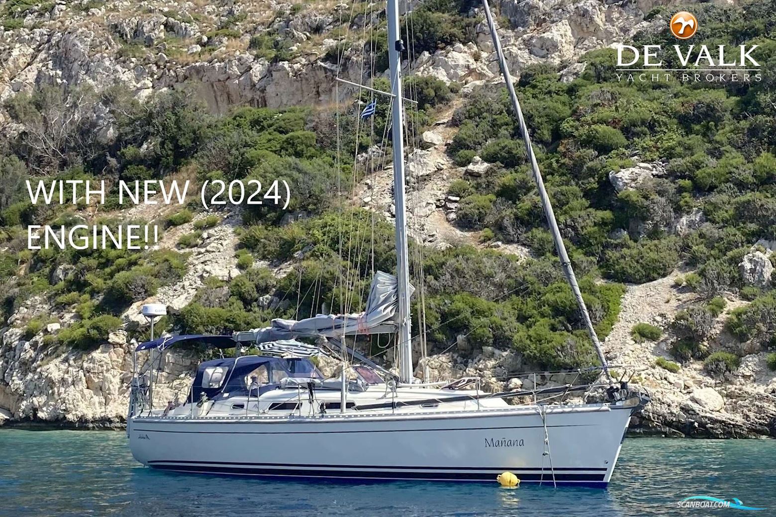 Hanse 371 Sailingboat 2004, with Yanmar engine, Spain