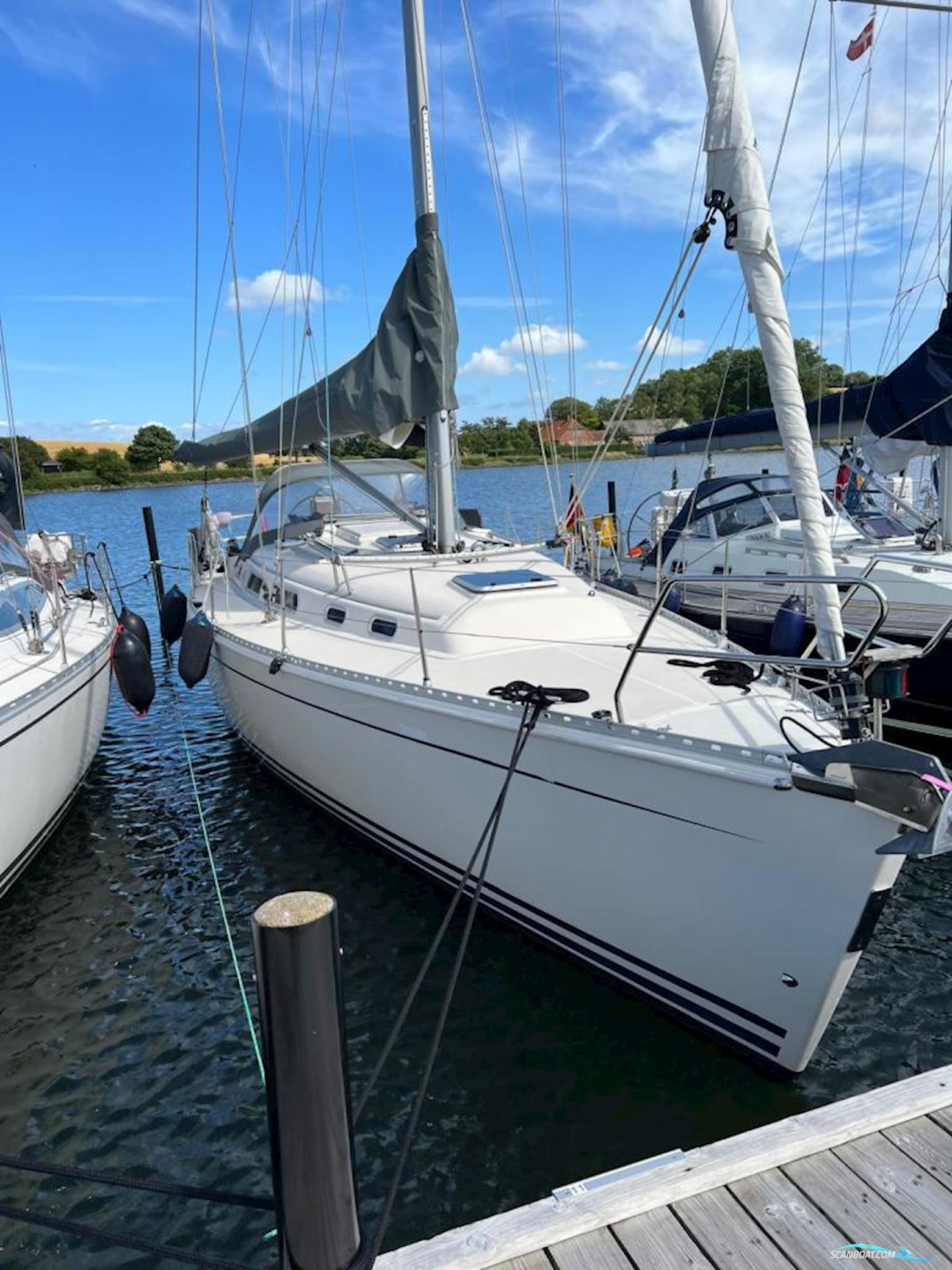 Hanse 371 Sailingboat 2003, with Volvo Penta MD 2030 engine, Germany