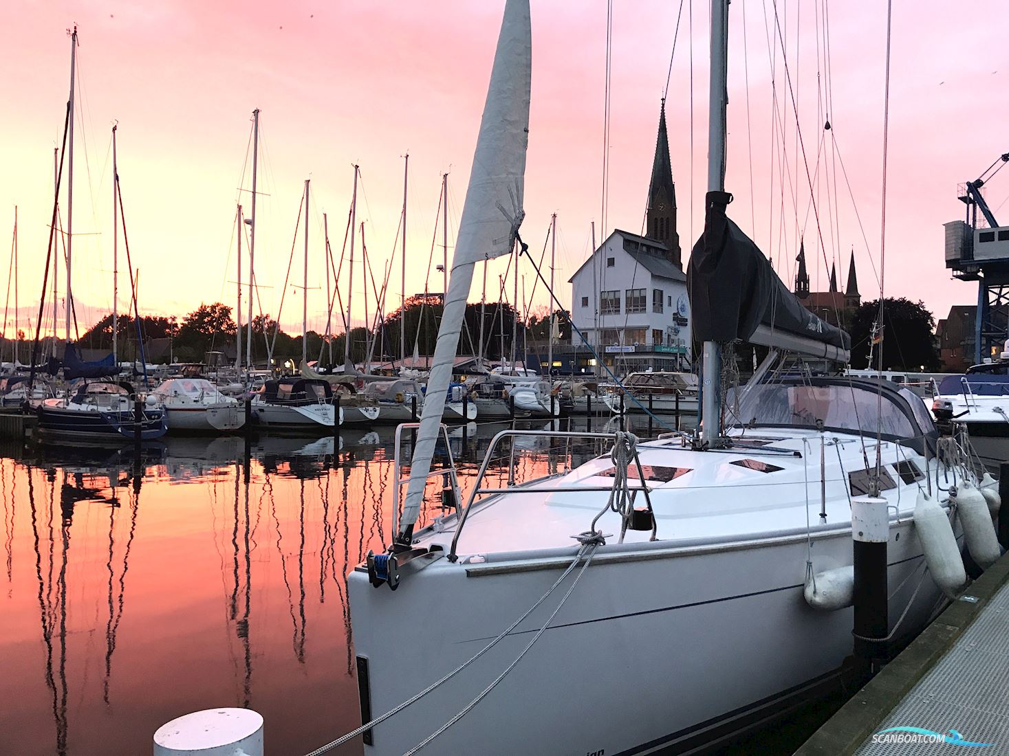 Hanse 400 Sailingboat 2008, with Yanmar engine, Denmark