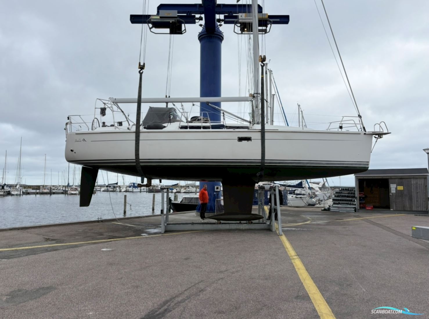 Hanse 400 Sailingboat 2009, with Yanmar engine, Denmark