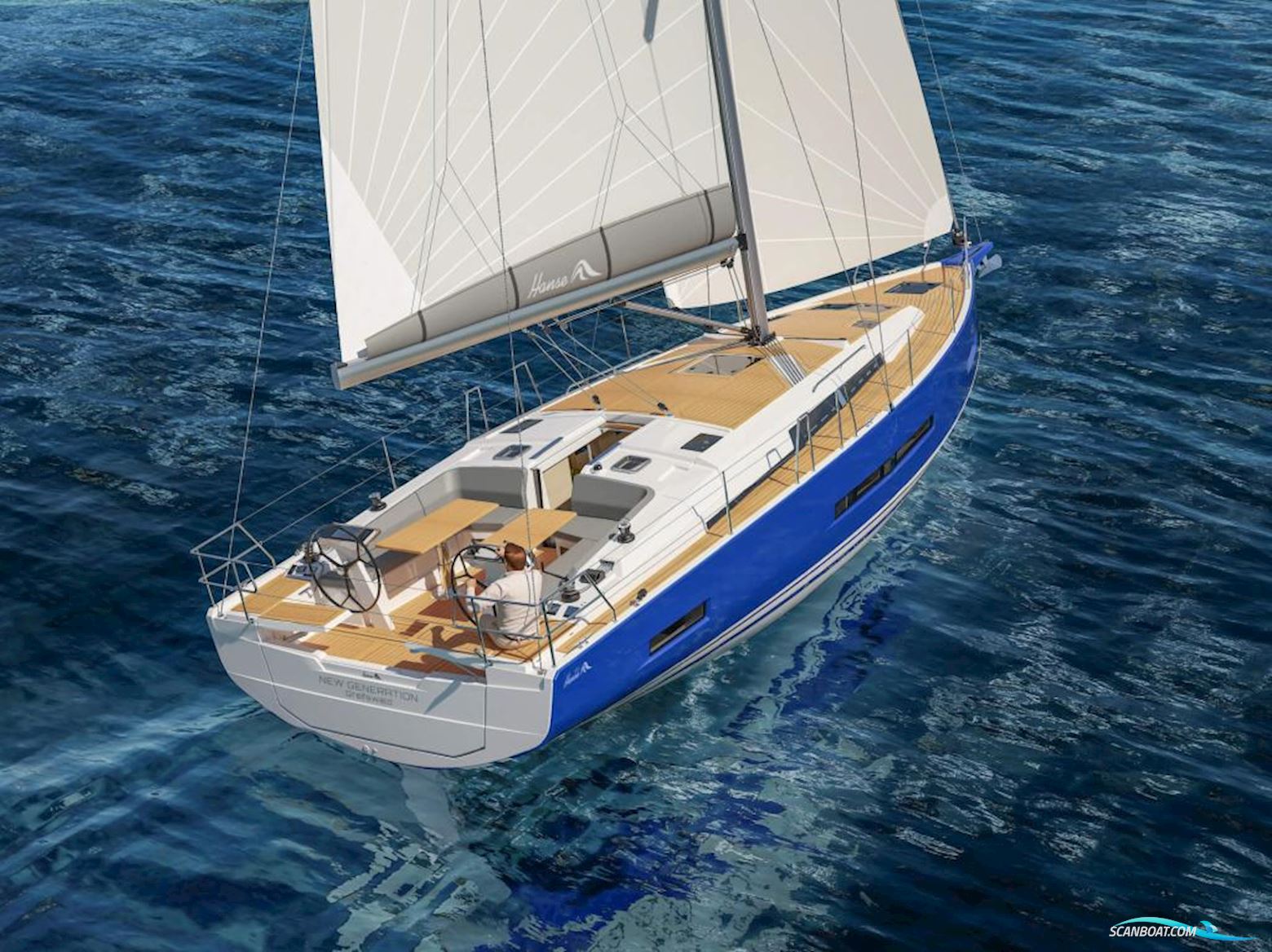 Hanse 410 Sailingboat 2025, Germany