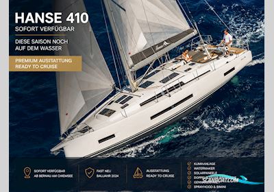 Hanse 410 Sailingboat 2024, with Yanmar 3JH40 engine, Germany