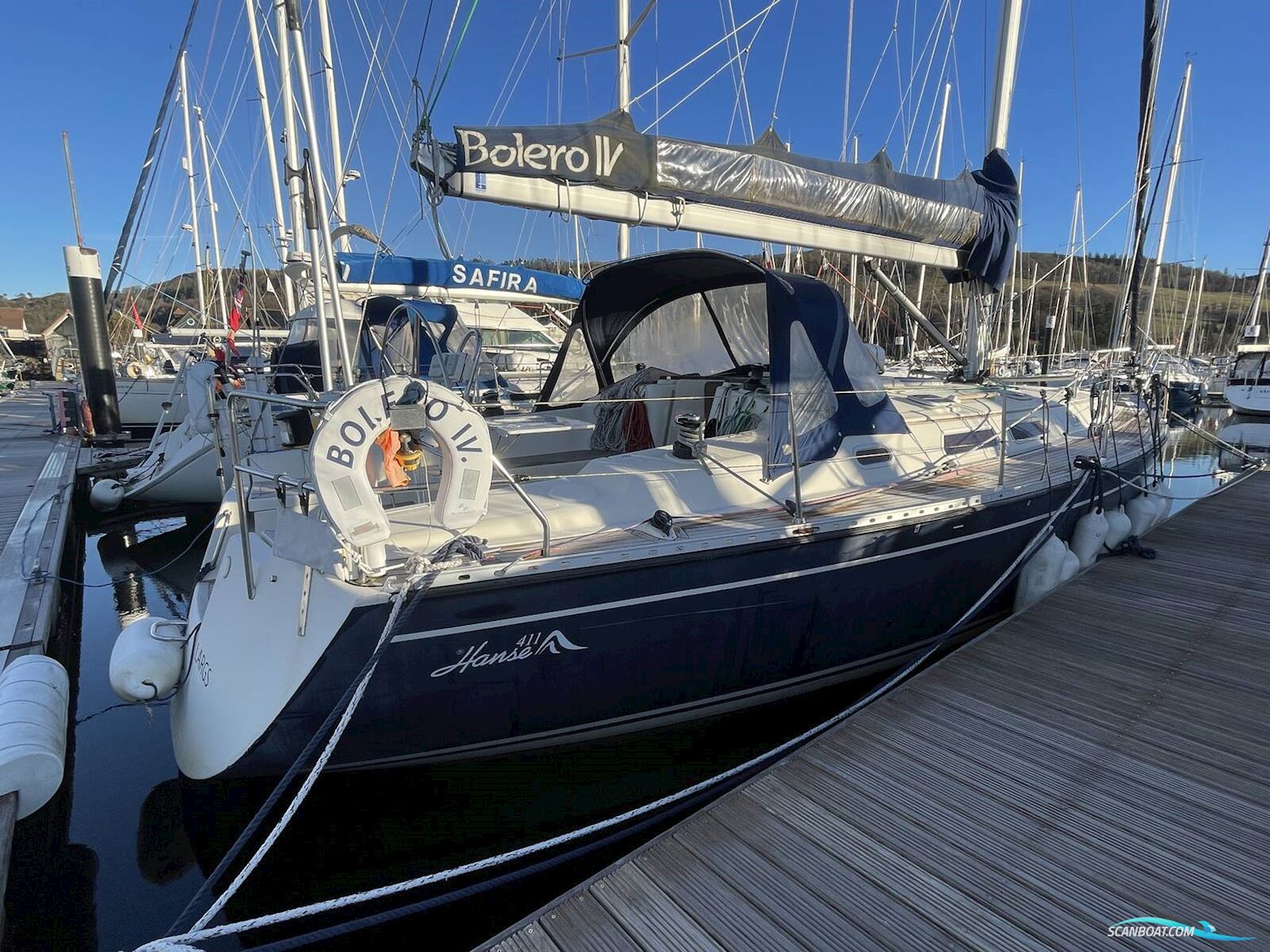 Hanse 411 Sailingboat 2004, with Yanmar engine, United Kingdom